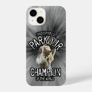Funda Para iPhone 14 Parkour Squirrel - divertido freerunning