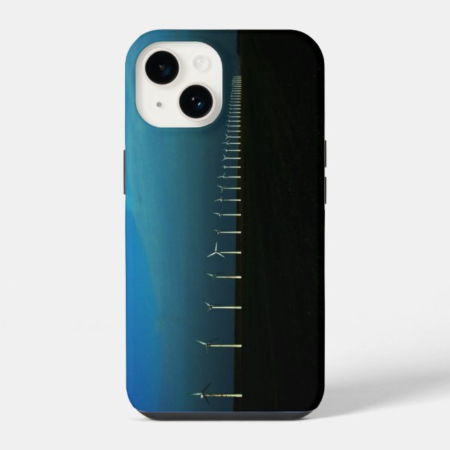 Funda Para iPhone Parque eólico iphcnm (Reverso )