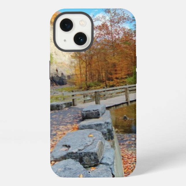 Funda Para iPhone Parque Estatal Taughannock Falls (Reverso )