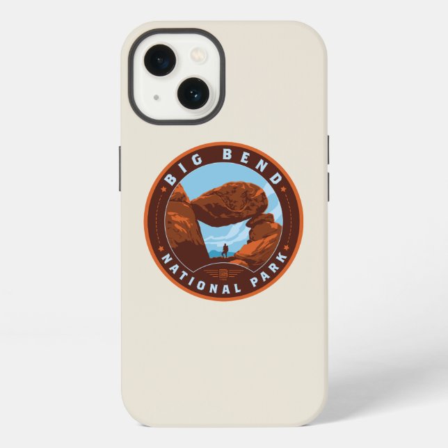 Funda Para iPhone Parque nacional Big Bend (Reverso )