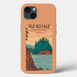 Parque Nacional Isle Royale Michigan Vintage