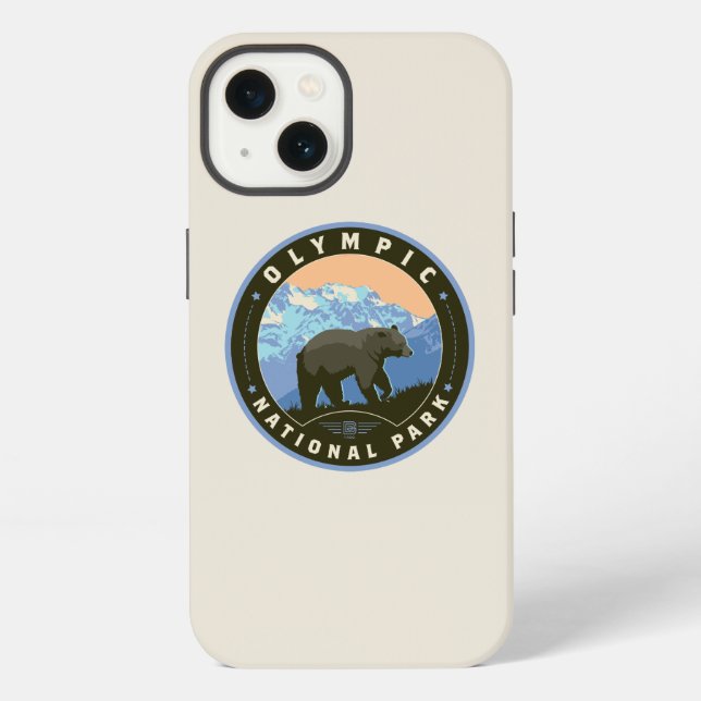 Funda Para iPhone Parque nacional Olímpico (Reverso )