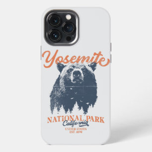 Funda Para iPhone 13 Pro Max Parque nacional Yosemite Grizzly Bear California