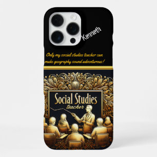 Funda Para iPhone 16 Pro Max Participación de docentes en estudios sociales