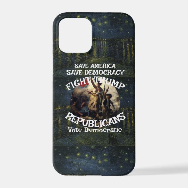 Funda Para iPhone Partido Republicano Trmp MAGA Estados Unidos Améri (Reverso )