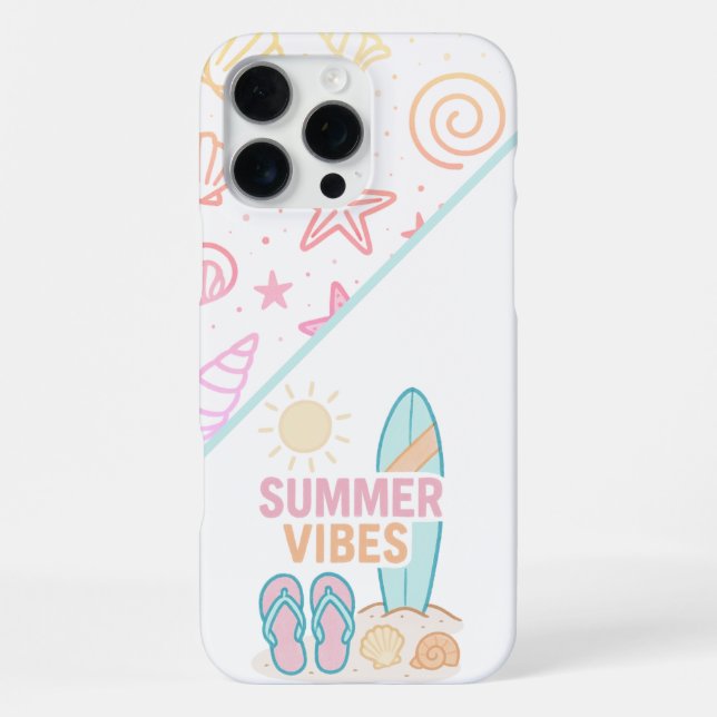 Funda Para iPhone Pasarán los días de playa (Reverso )