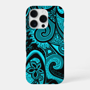 Funda Para iPhone 16 Pro Paseo Vintage Floral Psicodélico de Cachemira
