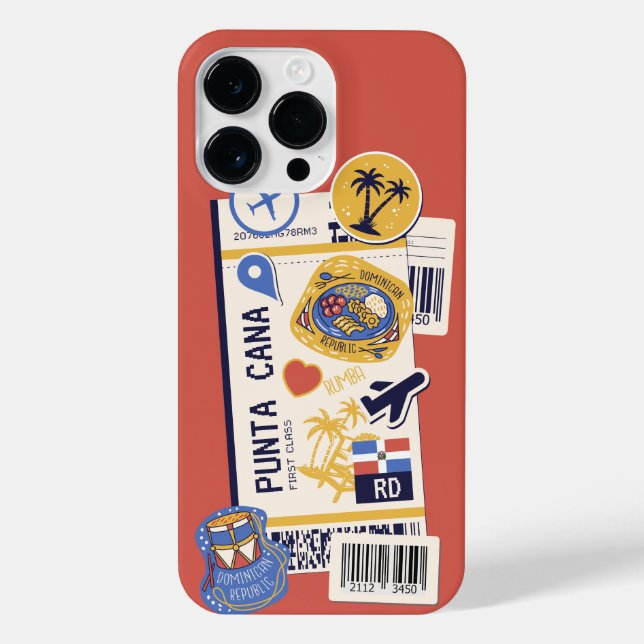 FUNDA PARA iPhone PASO DE CARRETERAS PUNTA CANA REPÚBLICA DOMINICANA (Reverso)