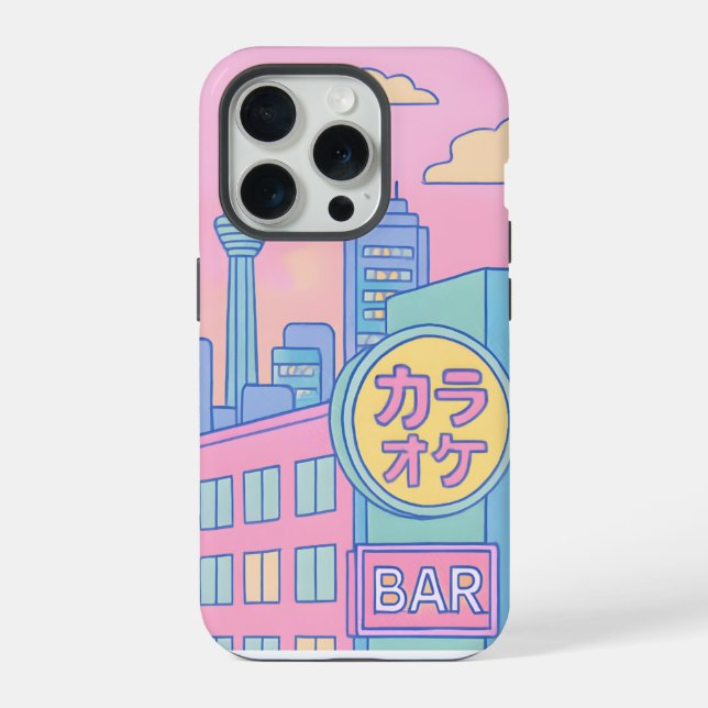 Funda Para iPhone Pastel Sueños de Tokio (Reverso )