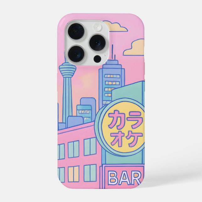 Funda Para iPhone Pastel Sueños de Tokio (Reverso )