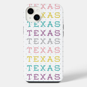 Funda Para iPhone 14 Plus Pastel Texas, Texas, Texas