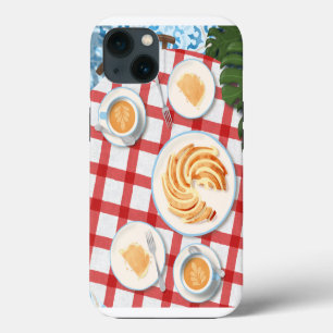 Pastel y café para dos