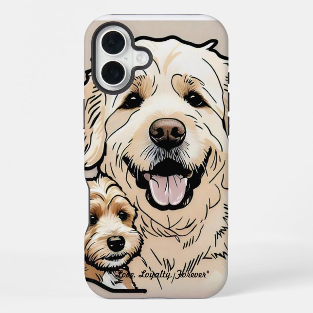 Funda Para iPhone "Paternidad/Maternidad Pet" (Reverso )