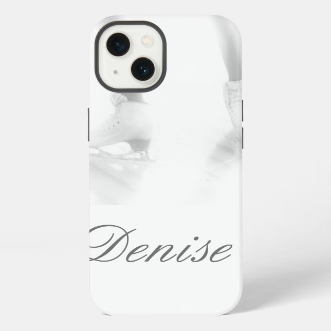 Funda Para iPhone Patinaje sobre hielo (Reverso )