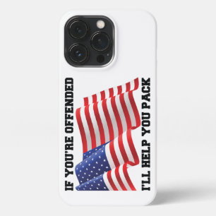 Funda Para iPhone 13 Pro Patriota estadounidense