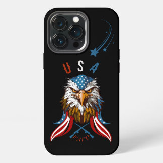 Funda Para iPhone 13 Pro Patriotic Eagle USA FAFO