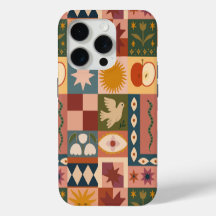 Patrocinio celeste bohemio con símbolos místicos