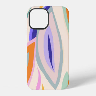 Funda Para iPhone 12 Patrón abstracto de ilustración artística de veran