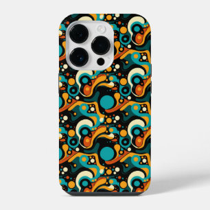 Funda Para iPhone 14 Pro Patrón abstracto funky genial