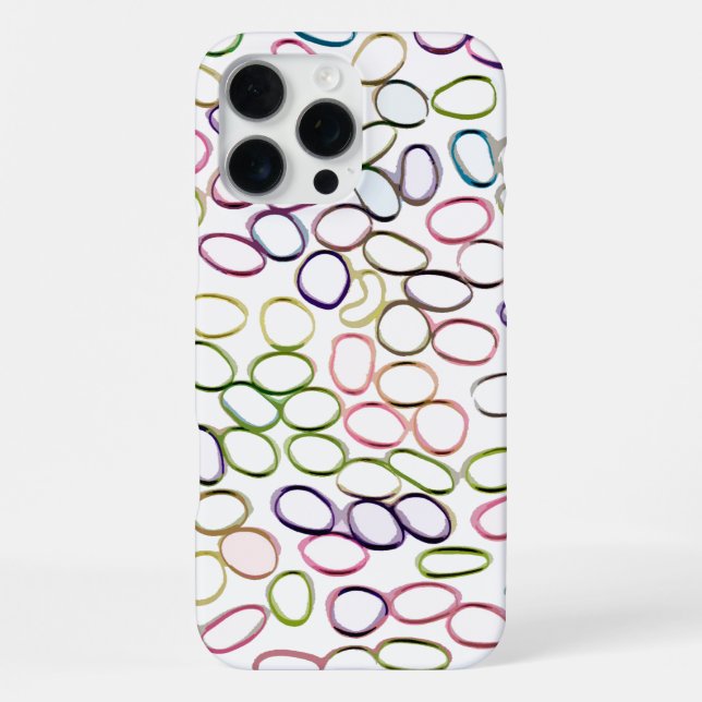 Funda Para iPhone Patrón abstracto lindo Cool (Reverso )