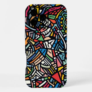 Funda Para iPhone 16 Pro Max Patrón abstracto moderno