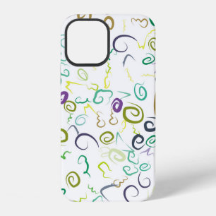 Funda Para iPhone 12 Patrón abstracto sin fisuras hecho a manoabstracto