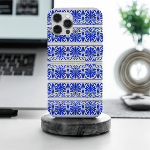Patrón árabe del Mediterráneo griego Azul