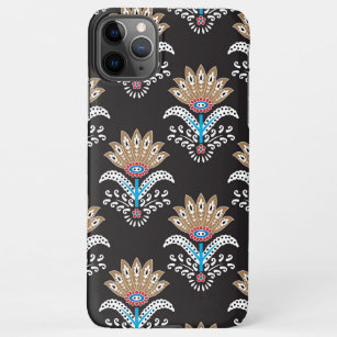 Funda Para iPhone 11Pro Max patrón armonioso de paisley floral geométrico