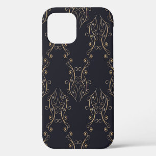 Funda Para iPhone 12 Patrón Art Decó sin inconvenientes. Fondo de cosec