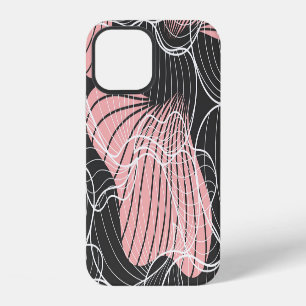 Funda Para iPhone 12 Patrón artístico colorido y abstracto, sin fisuras