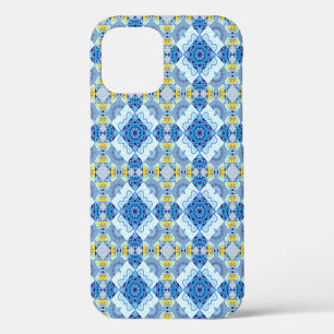 Funda Para iPhone 12 Patrón asimétrico colorido y sin costuras, diseño