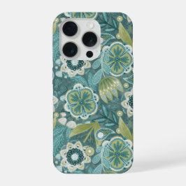 Patrón botánico boho floral