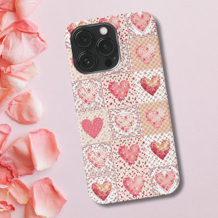 Funda Para iPhone 13 Pro Patrón cardíaco de trabajo en mosaico