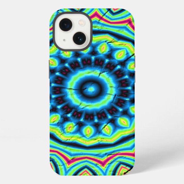 Funda Para iPhone Patrón colorido de moda (Reverso )