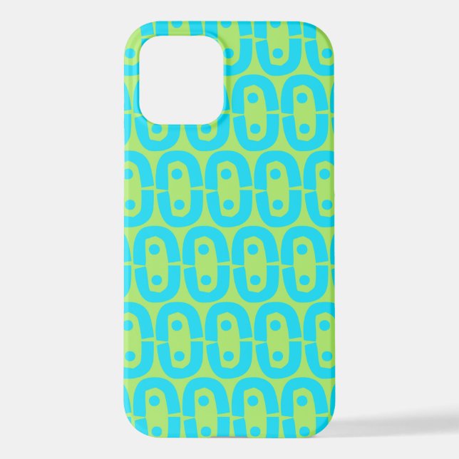 Funda Para iPhone patrón colorido moderno (Reverso )