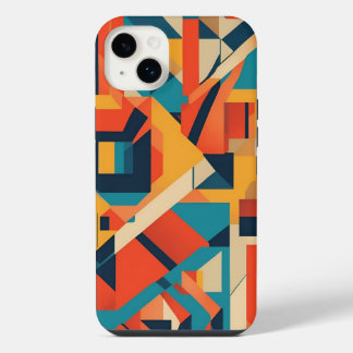 Funda Para iPhone 14 Plus patrón contemporáneo con una mezcla audaz y sutil