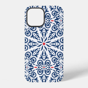 Funda Para iPhone 12 patrón continuo árabe. fondo colorido en ar