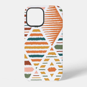 Funda Para iPhone 12 Patrón continuo argyle étnico tribal. Tradicional