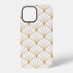Funda Para iPhone 12 Patrón continuo Art Déco vintage. Decoración geomé