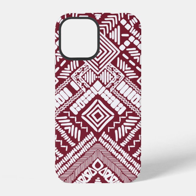 Funda Para iPhone patrón continuo azteca (Reverso )
