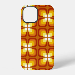 Funda Para iPhone 12 Patrón continuo con elementos florales abstractos