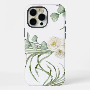Funda Para iPhone 16 Pro Max Patrón continuo de acuarela floral