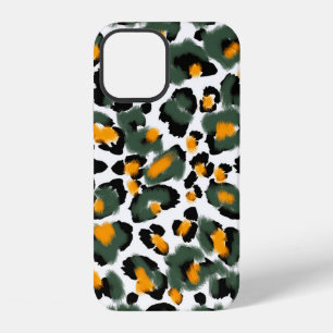 Funda Para iPhone 12 Patrón continuo de estampado de leopardo