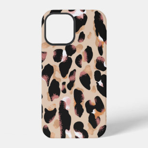 Funda Para iPhone 12 Patrón continuo de estampado de leopardo