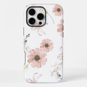 Funda Para iPhone 16 Pro Max Patrón continuo de flores secas