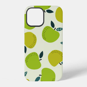 Funda Para iPhone 12 Patrón continuo de manzana. Ilustración de tema de