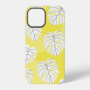 Funda Para iPhone 12 Patrón continuo de verano con monste estilizado bl