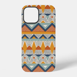 Funda Para iPhone 12 Patrón continuo en estilo navajo