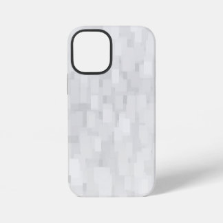Funda Para iPhone 12 Mini Patrón cuadrado blanco moderno