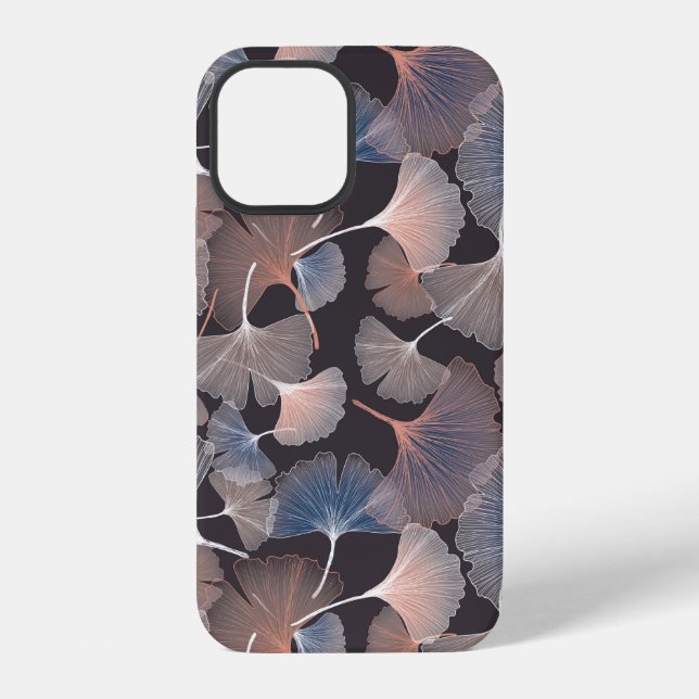 Funda Para iPhone Patrón de abandonos de Ginhko (Reverso )